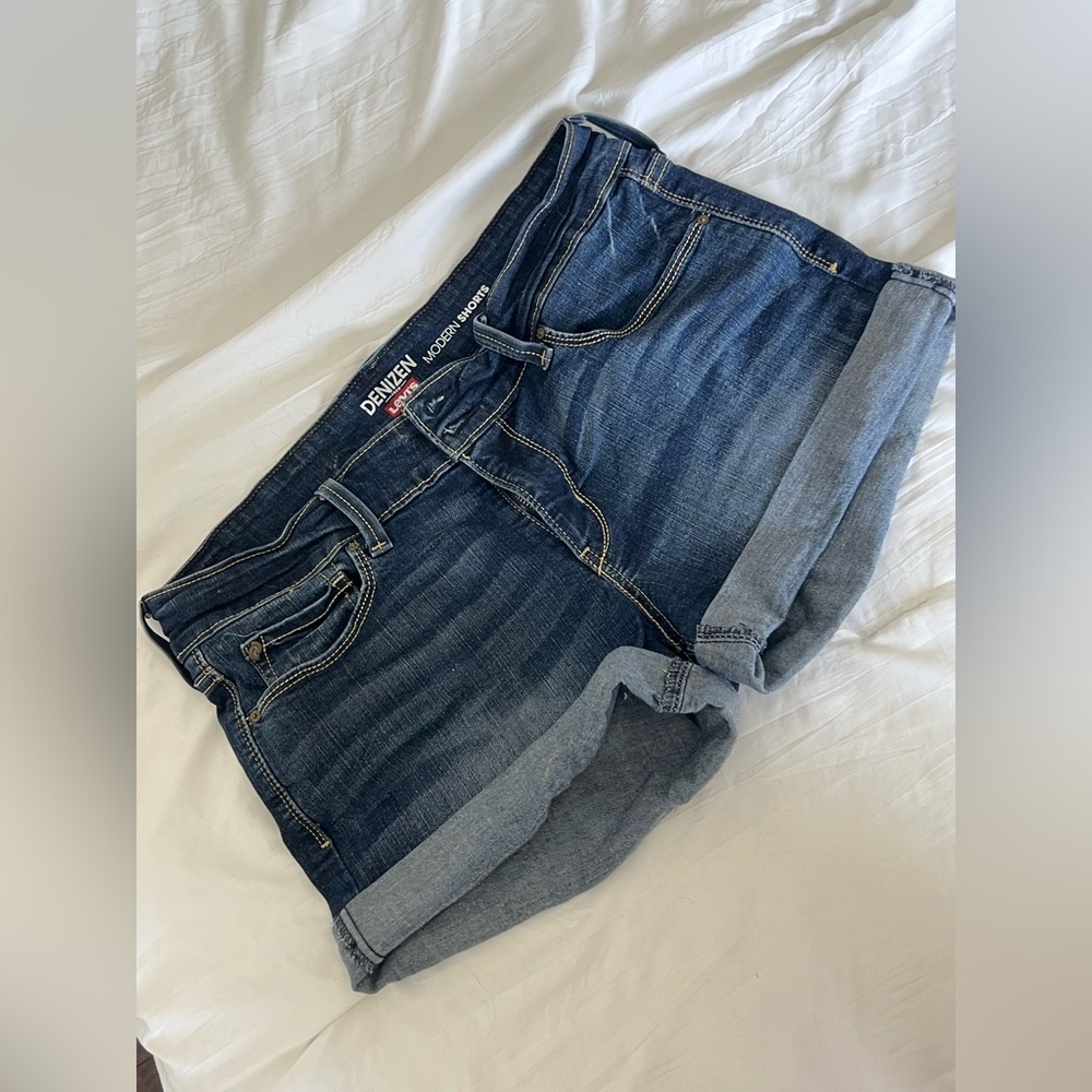 Dark Denim Levi’s Shorts